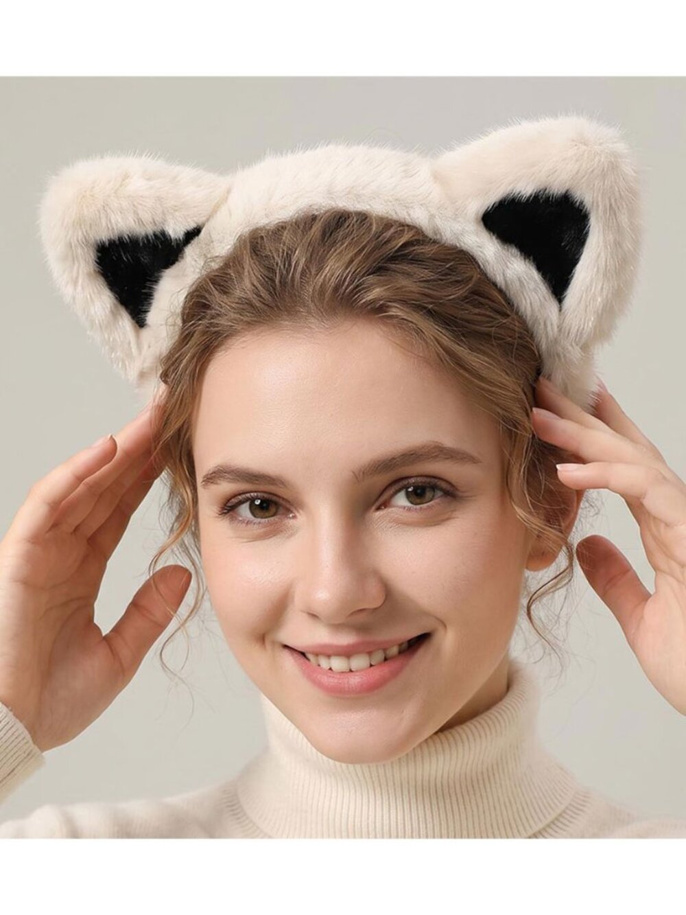 Tigerstars Plush Cute Animal Ear Accent Costume Headband